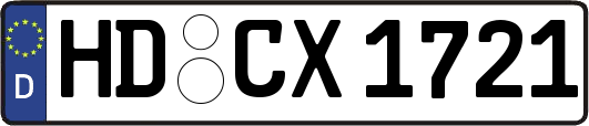 HD-CX1721