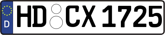 HD-CX1725