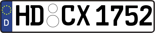 HD-CX1752