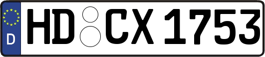 HD-CX1753