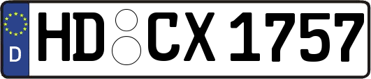 HD-CX1757