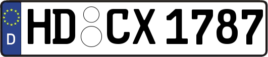 HD-CX1787
