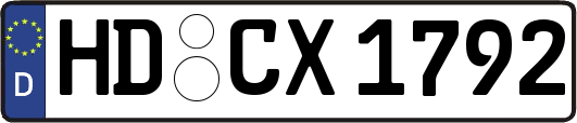 HD-CX1792