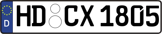 HD-CX1805