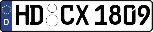 HD-CX1809