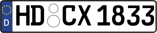 HD-CX1833