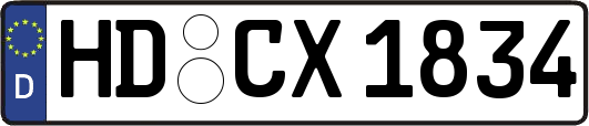 HD-CX1834