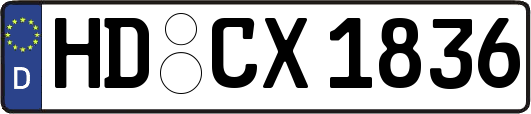 HD-CX1836