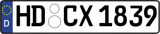HD-CX1839