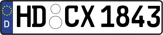 HD-CX1843