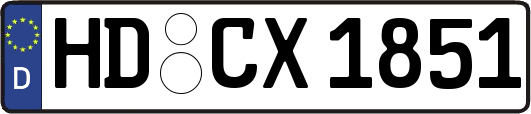 HD-CX1851