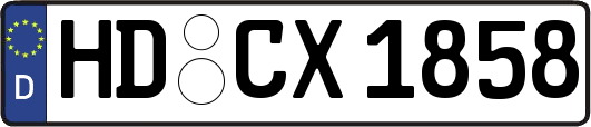 HD-CX1858