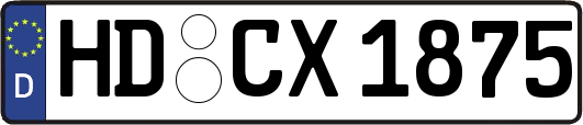 HD-CX1875