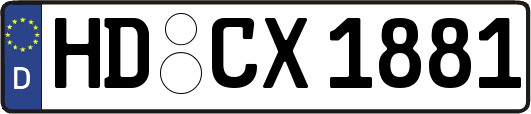 HD-CX1881