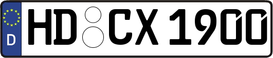 HD-CX1900
