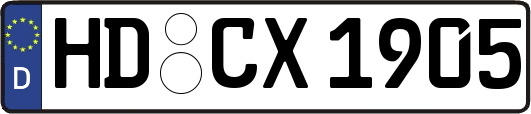 HD-CX1905