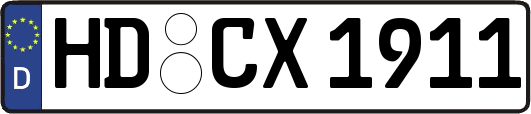 HD-CX1911