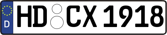 HD-CX1918