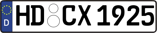 HD-CX1925