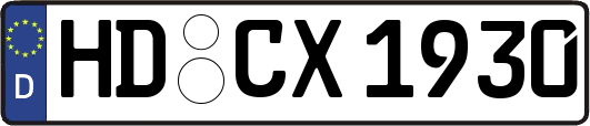 HD-CX1930