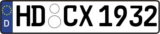 HD-CX1932