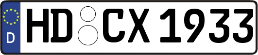 HD-CX1933
