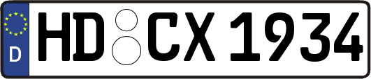 HD-CX1934