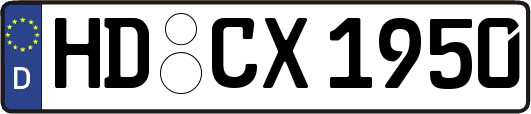 HD-CX1950
