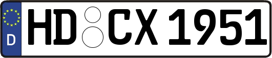 HD-CX1951