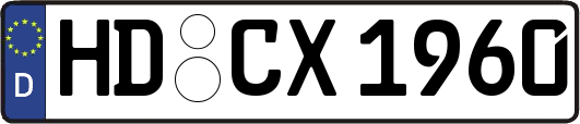 HD-CX1960