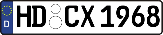 HD-CX1968