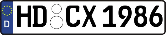 HD-CX1986