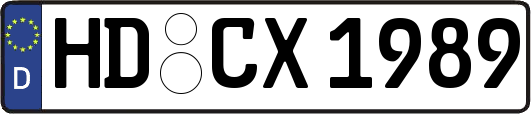 HD-CX1989
