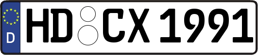 HD-CX1991