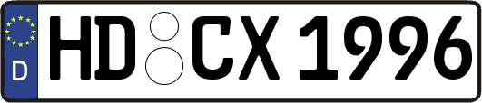HD-CX1996