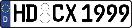 HD-CX1999