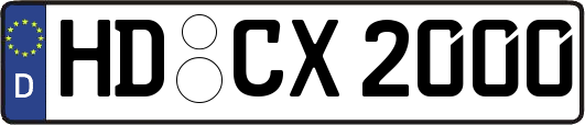 HD-CX2000