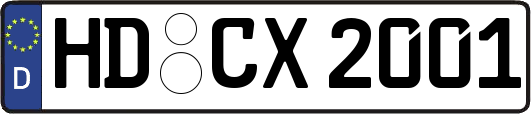 HD-CX2001