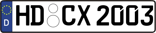 HD-CX2003