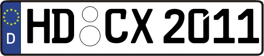 HD-CX2011