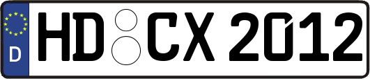 HD-CX2012