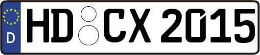 HD-CX2015