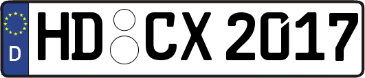 HD-CX2017