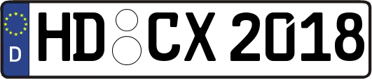 HD-CX2018