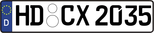 HD-CX2035