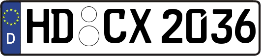HD-CX2036
