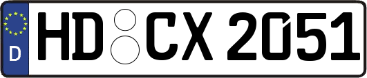 HD-CX2051