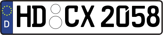 HD-CX2058
