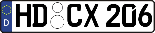 HD-CX206