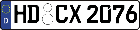 HD-CX2076